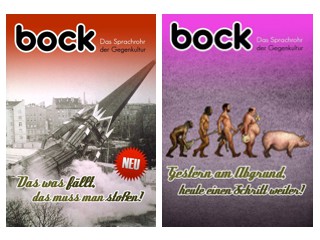 Nazi Hetzschrift Bock